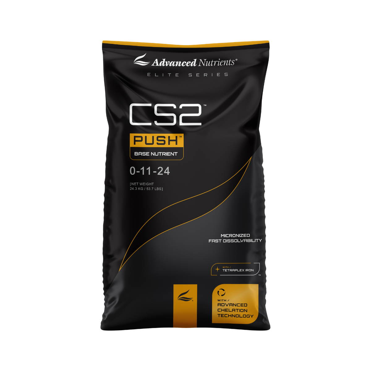 Advanced Nutrients CS2 Push 8th generation soluble nutrient powder for plant growth white background